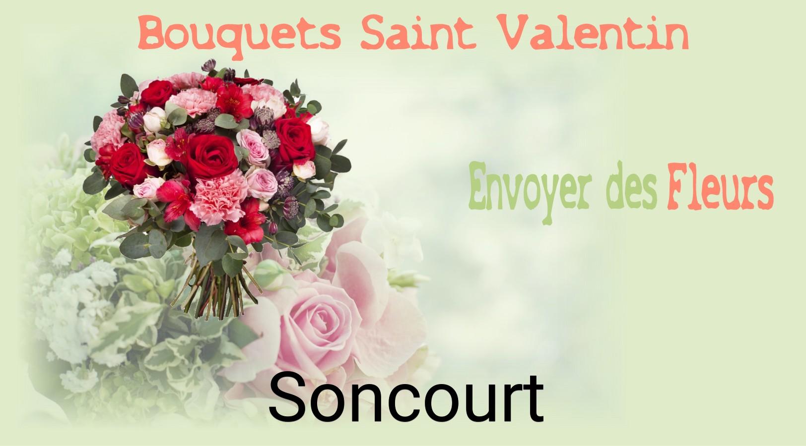 Roses de Saint-Valentin livrées à Soncourt